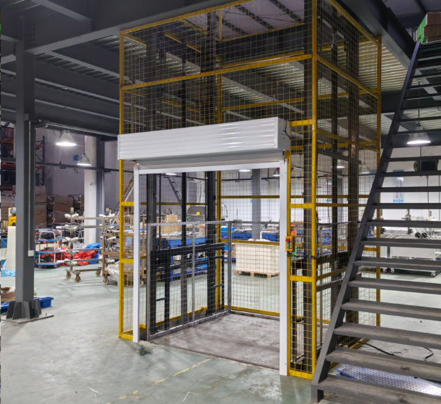 三门峡食品厂物料提升